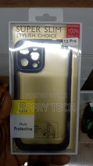 iPhone 12 Pro Clear With Camera Protection Case