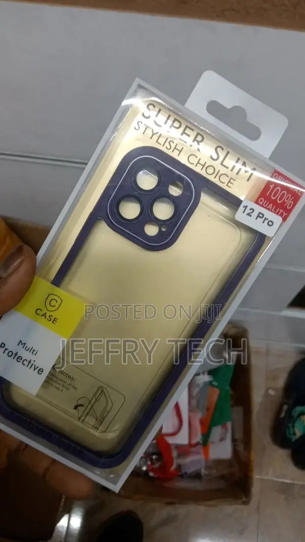 iPhone 12 Pro Clear With Camera Protection Case