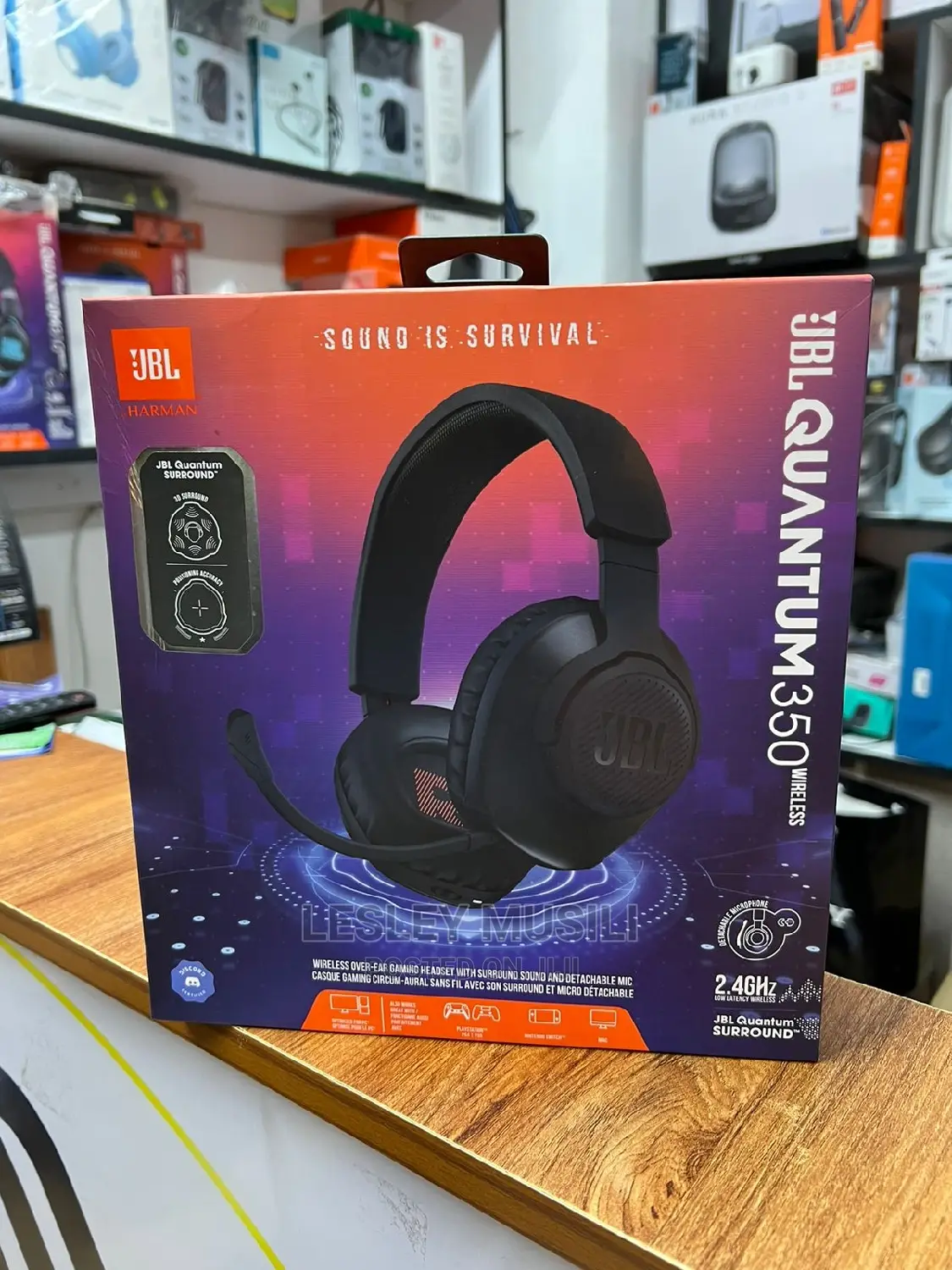 JBL Quantum 350 - Wireless PC Gaming Headset