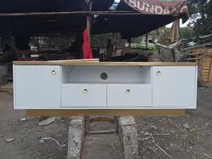 6ft White Luxury TV Stand