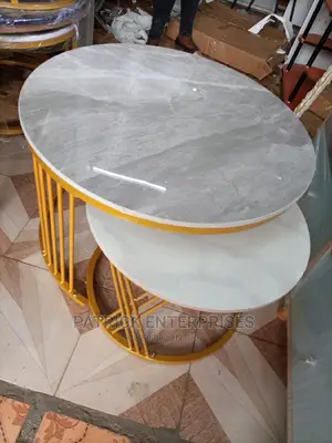 Imported Morden Marble Nesting Tables