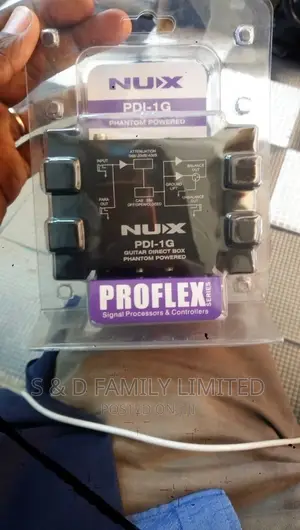 Guitar Direct Box Phantom Powered Nux PD1-1G
