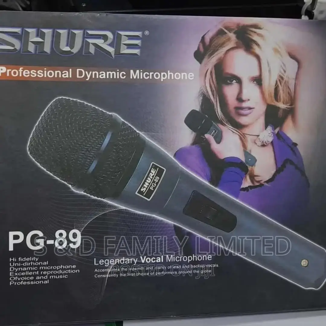 Shure Professional Dynamic Microphone Pg89
