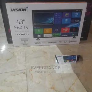 Vision Plus 43 "" FHD Frameless Android O'S Smart Tv