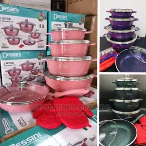 12pcs Desini Nonstick Cookware Set.,.,.