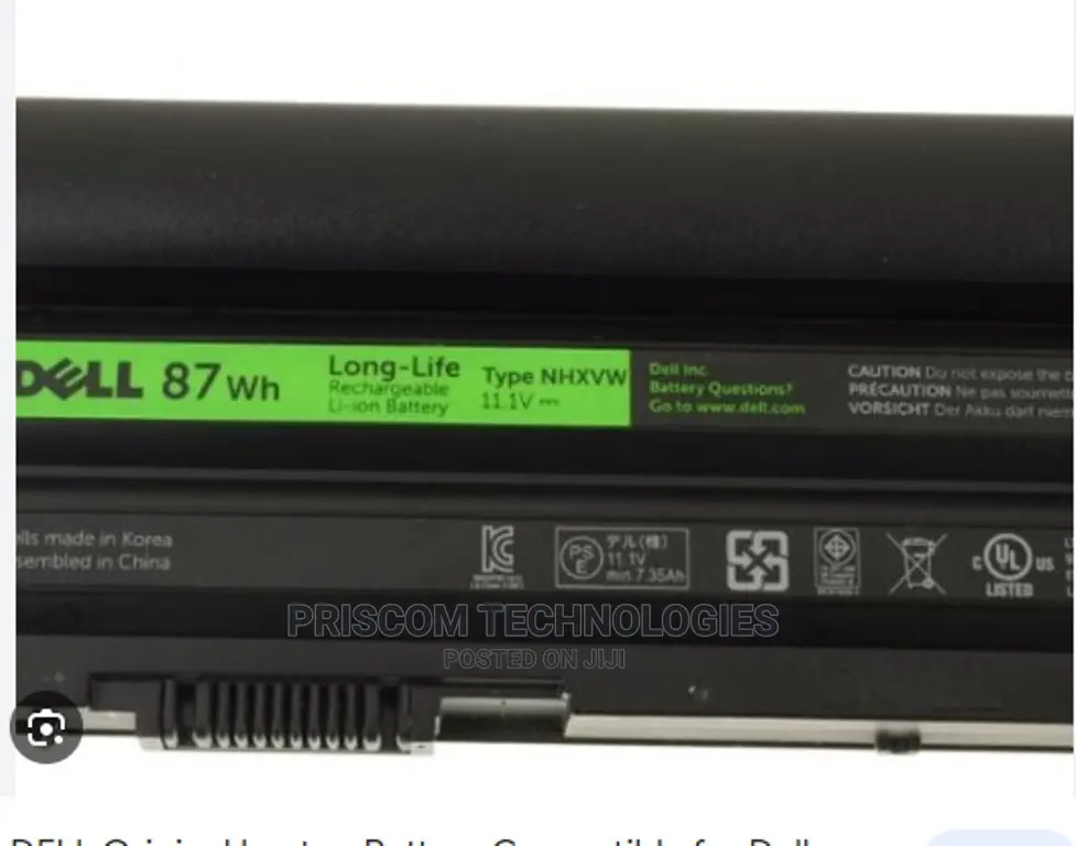 Dell 4420, 5420, 5425, 7420, 4520, 5520, 5525, 6420 Battery
