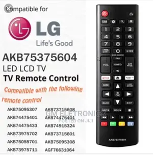 Remote Control for Lg-Smart-Tv-Remote All LG LCD LED HDTV.