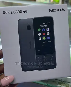 New Nokia 6300 Black