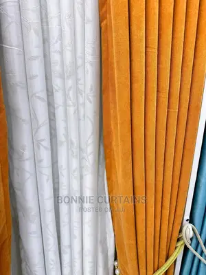 Green Modern Curtains and Sheers