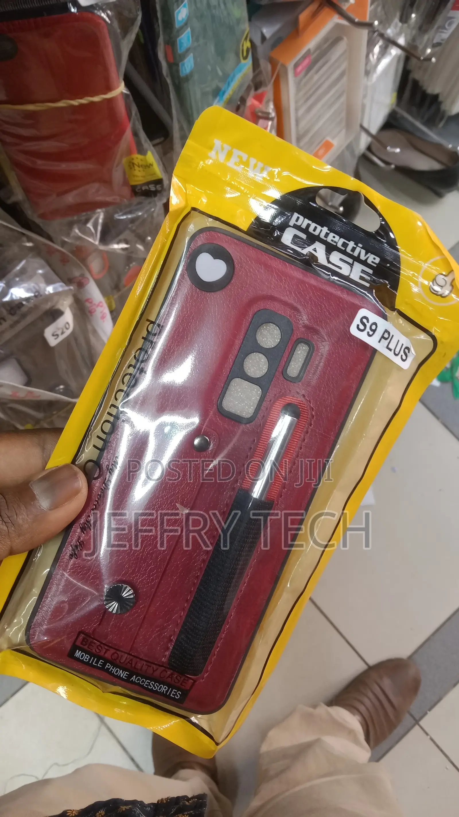 Samsung Galaxy S9 Plus Back Cover With Stylus Pen