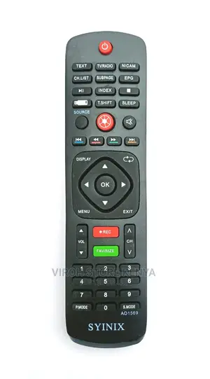 Synix Digital Tv Remote
