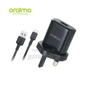 Oraimo Smart Fast Charger + Charging Cable