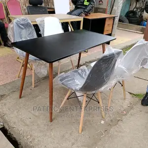 Imported Eames Set, Chairs Plus Eames Table