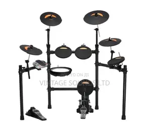 Nux Dm-4s Electric 9 Piece Electronic Drum Kit