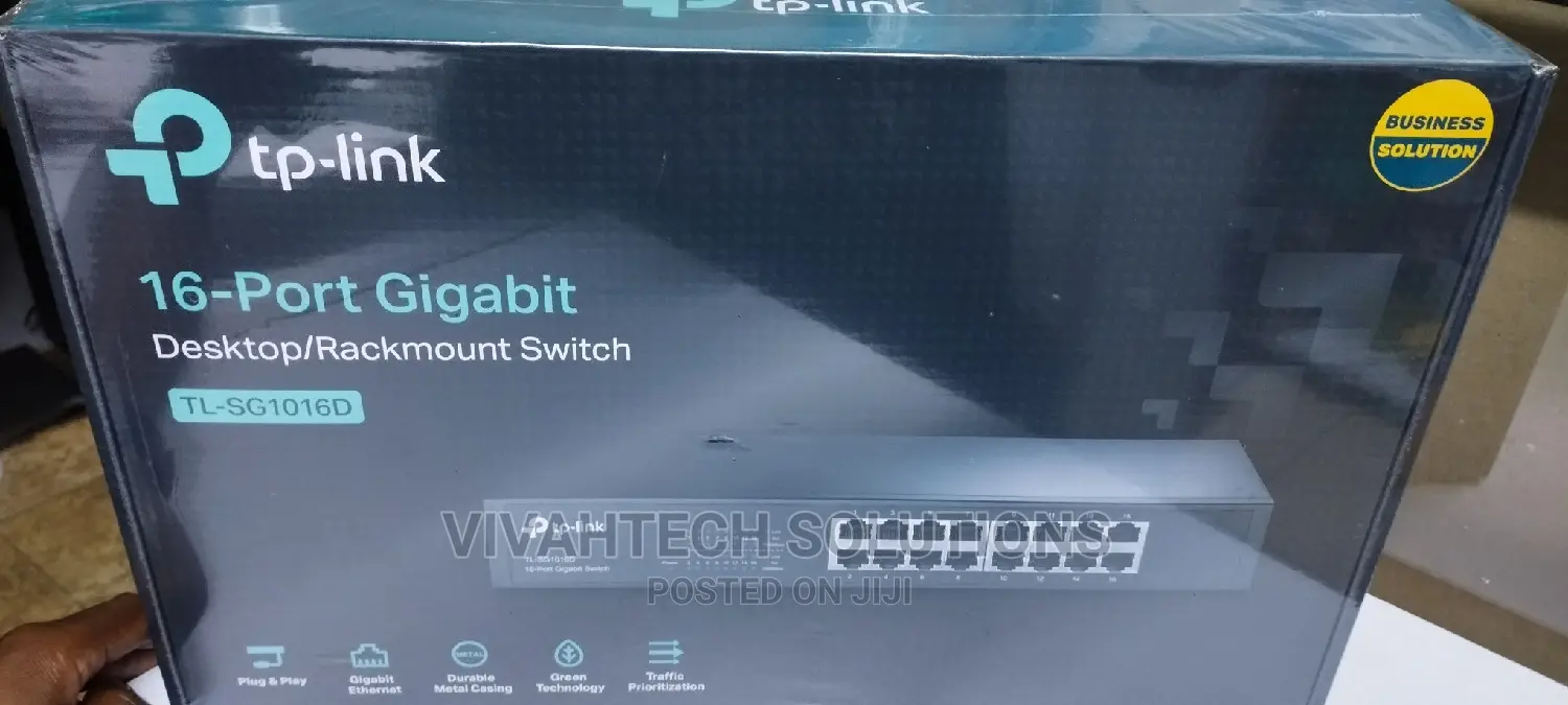 Tp-Link Gigabit Desktop Rackmount Switch TL-SG1016D