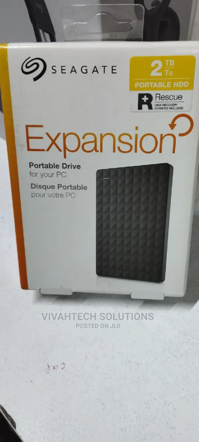 Seagate Expansion Portable 2TB External Hard Drive HDD USB