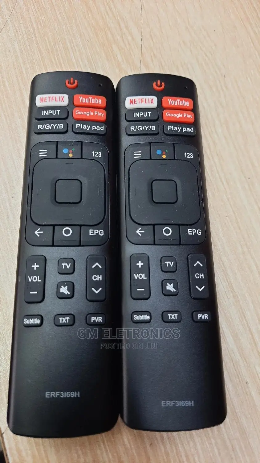 Hisense ERF3169H Smart Android Remote.