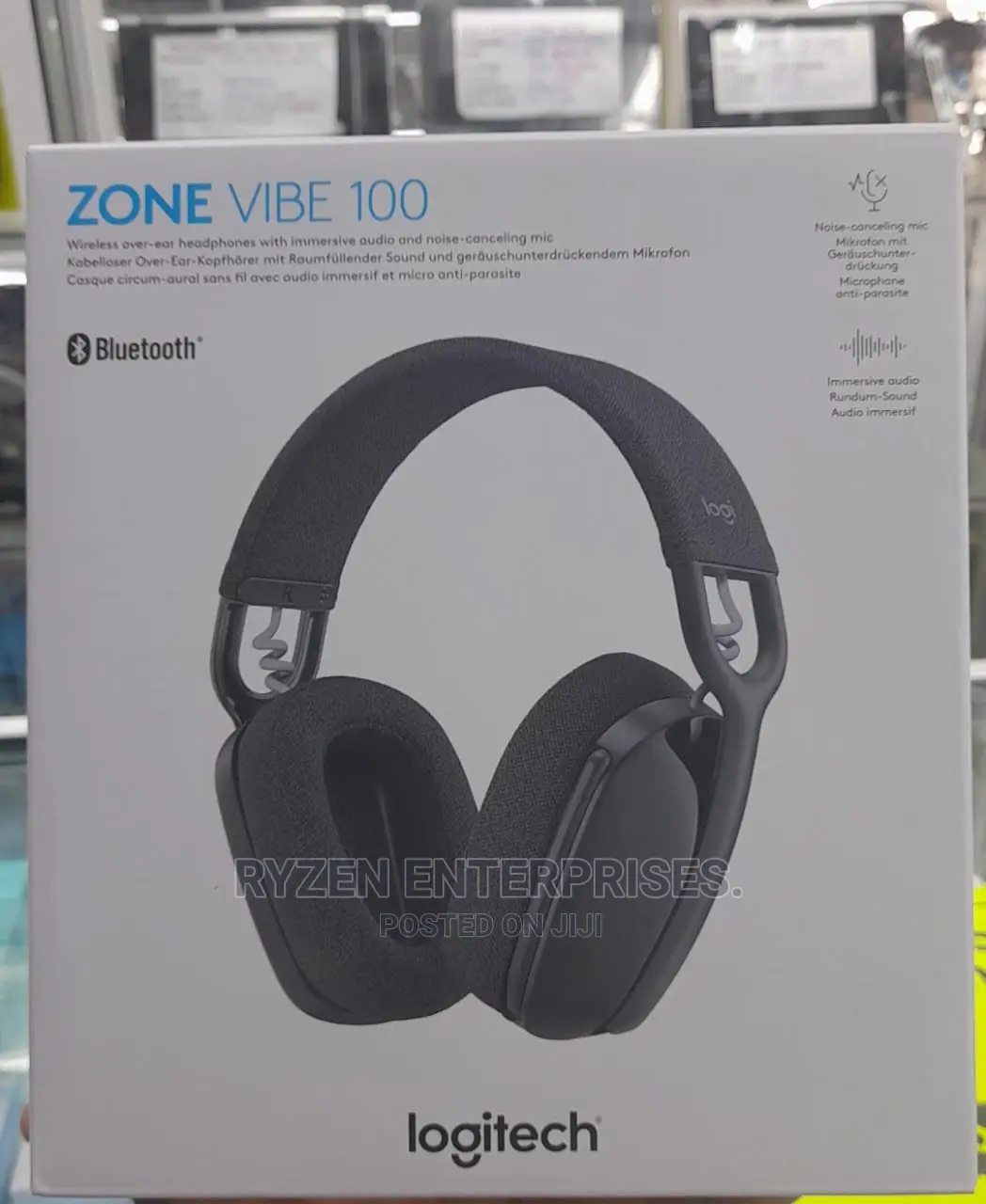 Logitech Bluetooth Headset Vibe 100