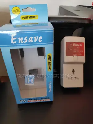 TV Guard Ensave Power Guard Voltage Surge Protector 13 Amps