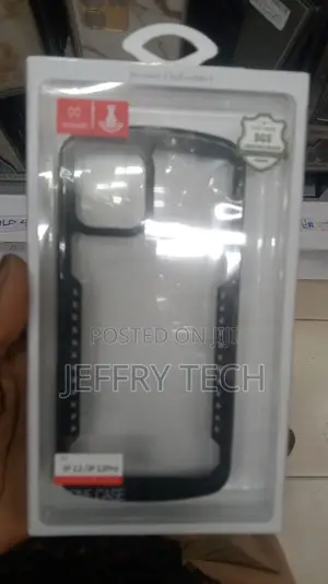 Back Cover for iPhone 12 Transparent Hybrid Hard PC Back TP