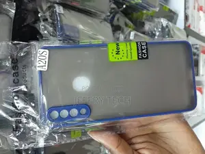 Nkarta Smoke Cover for Samsung Galaxy A20s Smoke Translucent