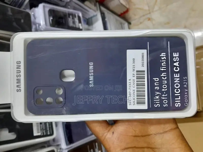 Chenlingy for Samsung Galaxy A21S Case, Soft Silicone Bumper