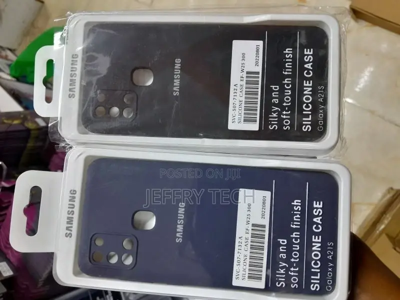 Chenlingy for Samsung Galaxy A21S Case, Soft Silicone Bumper