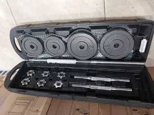 50kg Adjustable Dumbbell + Barbell Weight