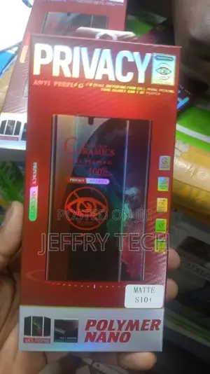 Ceramic Privacy Screen Protector for Samsung Galaxy S10 Plus