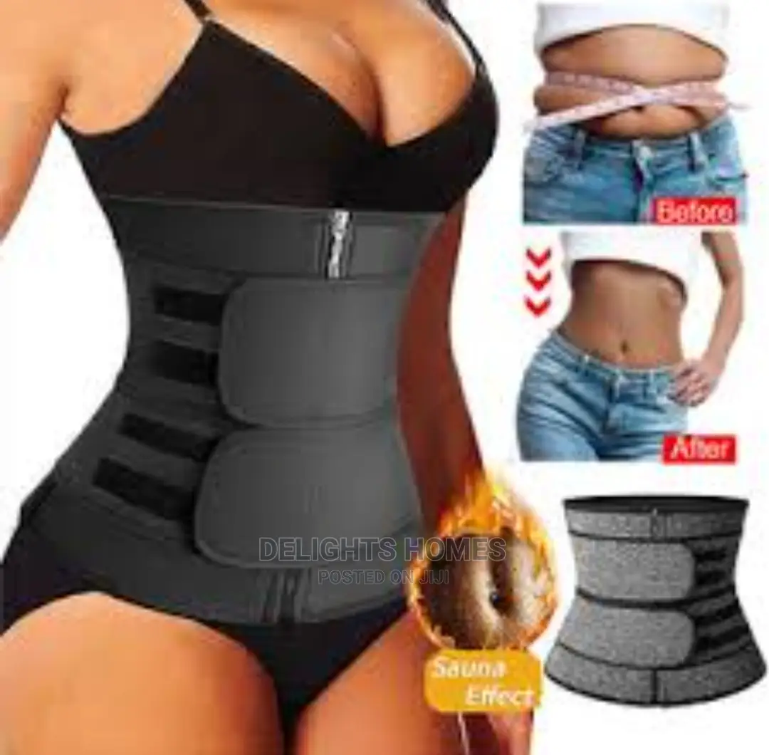 2 Strap Neoprene Waist Shaper Belt