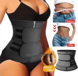 2 Strap Neoprene Waist Shaper Belt