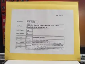 SQL Server Standard 2019