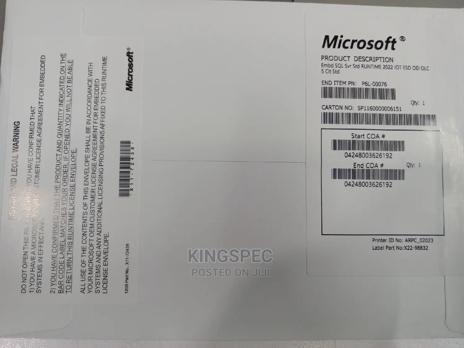 SQL Server Standard 2022