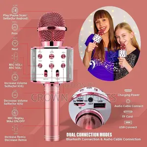 Bluetooth Wireless Karaoke Microphone