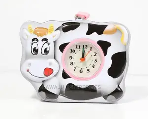 Piggy Bank With Clock