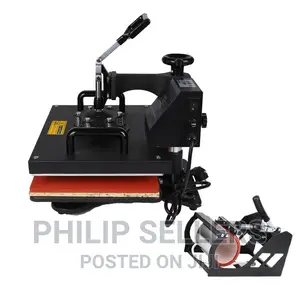 Combo Heat Press Machine Is Consisted of Several Accessorie