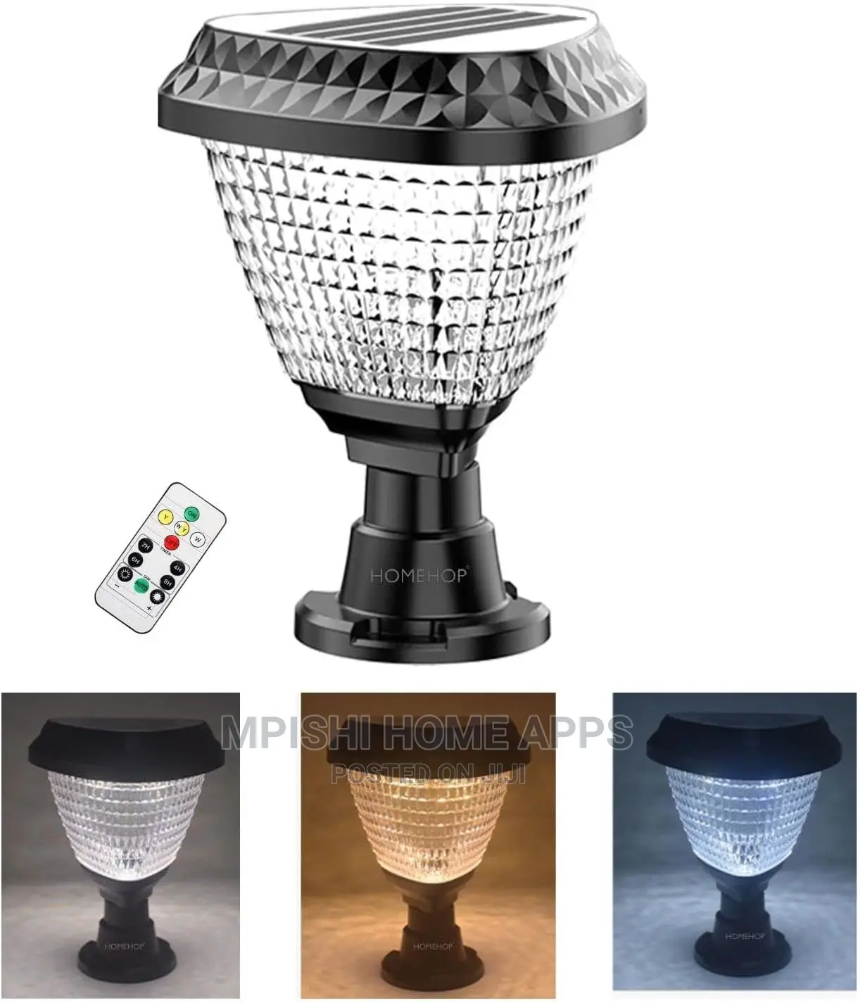 Solar Pillar Light