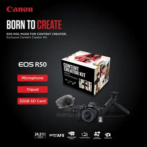 Canon R50 Content Creator Kit