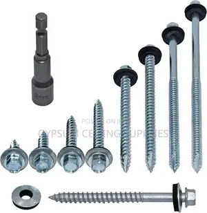 Self Drilling Roof Screws With Rubber Washer