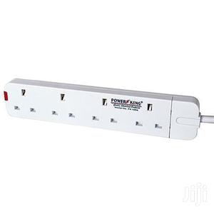 Power King 4 Way Extension Cable - White