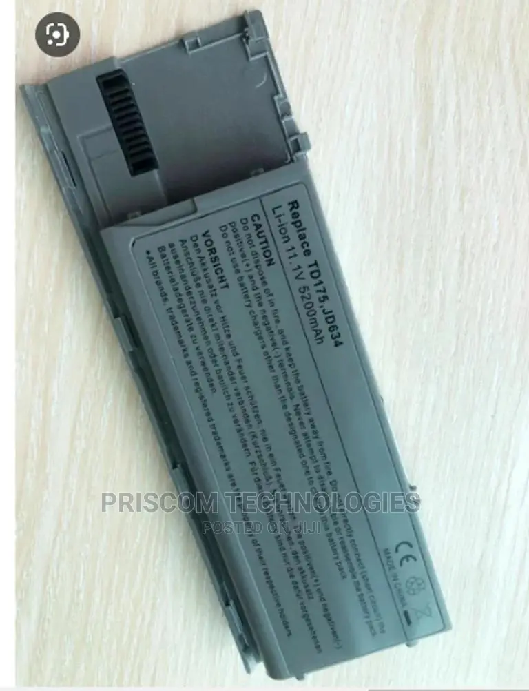 Dell Latitude D610, D620, D630, D630C, D630N Battery