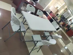 European Morden Dinning Table 6 Seater Foldable