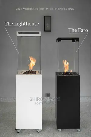 Standing Glass Patio Heater