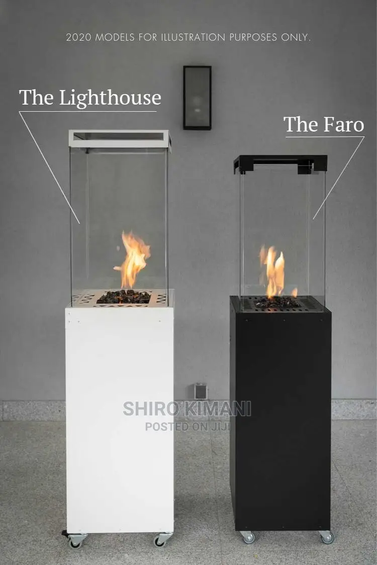 Standing Glass Patio Heater