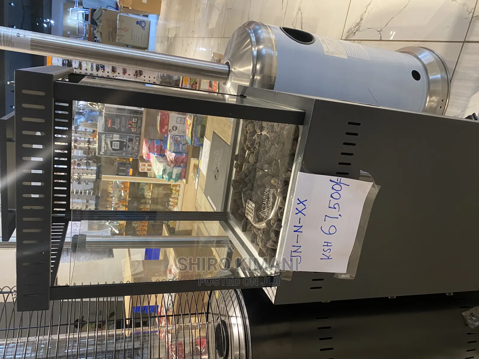 Standing Glass Patio Heater