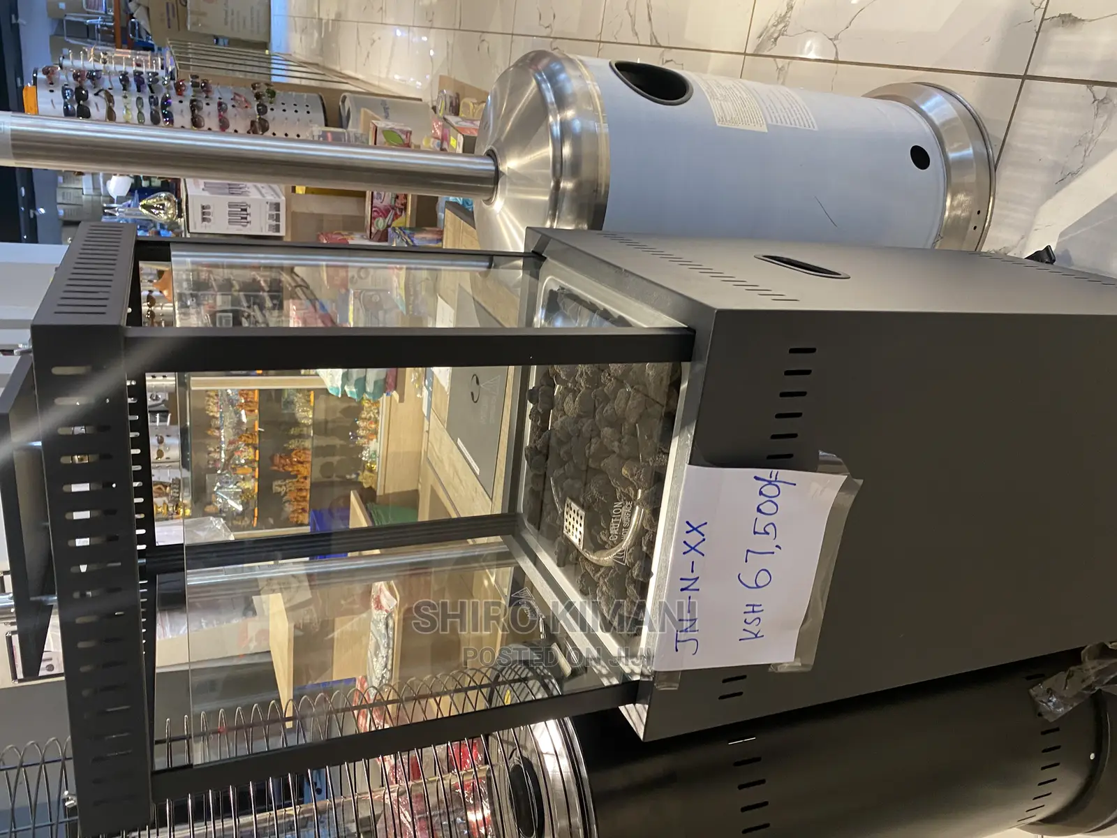 Standing Glass Patio Heater