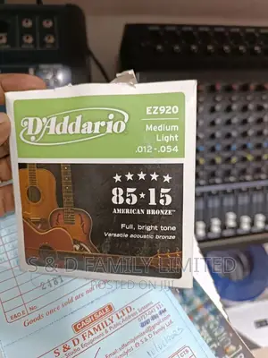 d'Addario EZ920 Acoustic Strings
