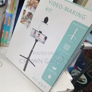 AY-49T Video Making Vlog Tripod Kit