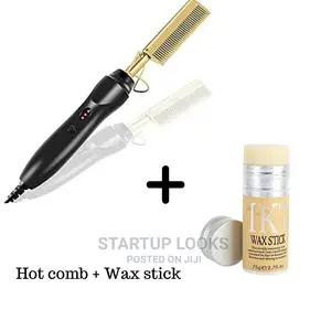 Professional Hot Comb + Wax Stick