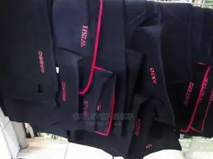 Different Car Model Branded Black Dash Mat Covers